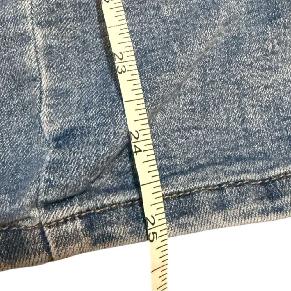 Medium Wash Denim Mini Dress - Picture 5 of 5